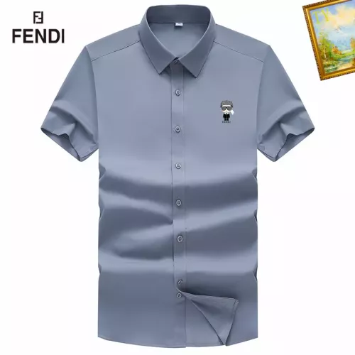 Cheap Fendi Shirts Short Sleeved For Men #1289873, $$38.00 USD On Fendi Shirts