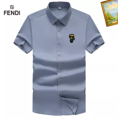 Cheap Fendi Shirts Short Sleeved For Men #1289878, $$38.00 USD On Fendi Shirts