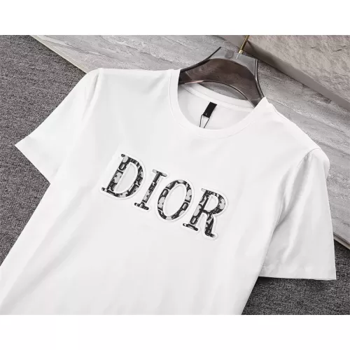 Replica Christian Dior T-Shirts Short Sleeved For Men #1289895 $32.00 USD for Wholesale