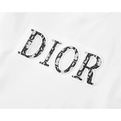 Replica Christian Dior T-Shirts Short Sleeved For Men #1289895 $32.00 USD for Wholesale