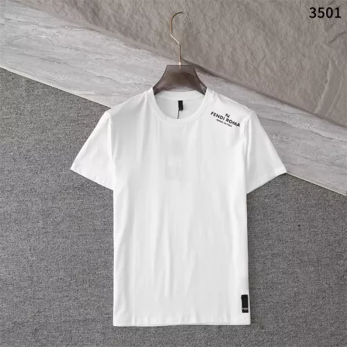 Cheap Fendi T-Shirts Short Sleeved For Men #1289918, $$32.00 USD On Fendi T-Shirts