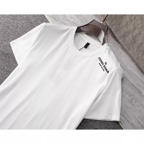 Replica Fendi T-Shirts Short Sleeved For Men #1289918 $32.00 USD for Wholesale