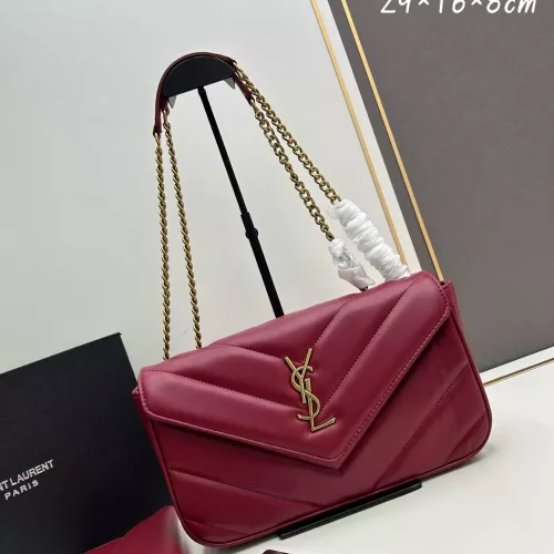 Cheap Yves Saint Laurent YSL AAA Quality Shoulder Bags For Women #1290043, $$80.00 USD On Yves Saint Laurent YSL AAA Quality Shoulder Bags