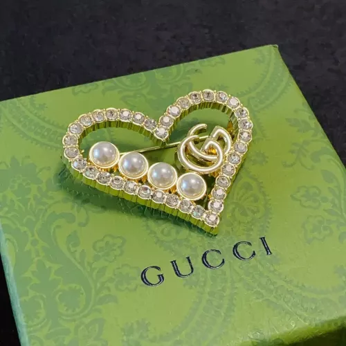 Replica Gucci Brooches For Women #1290128 $25.00 USD for Wholesale