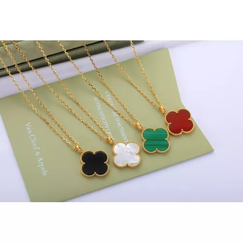 Replica Van Cleef & Arpels Necklaces For Women #1290198 $36.00 USD for Wholesale