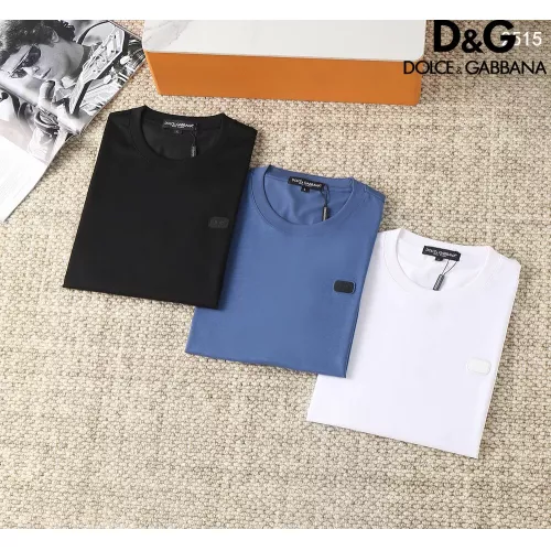 Replica Dolce & Gabbana D&G T-Shirts Short Sleeved For Men #1290273 $38.00 USD for Wholesale