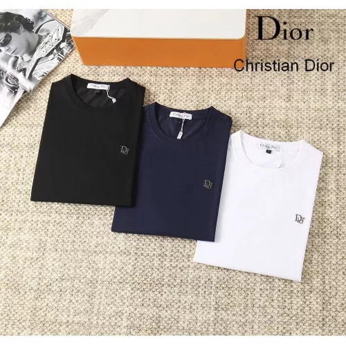 Replica Christian Dior T-Shirts Short Sleeved For Men #1290292 $38.00 USD for Wholesale