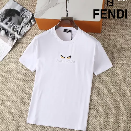 Cheap Fendi T-Shirts Short Sleeved For Men #1290299, $$38.00 USD On Fendi T-Shirts