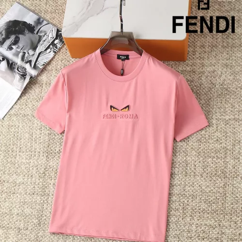 Cheap Fendi T-Shirts Short Sleeved For Men #1290300, $$38.00 USD On Fendi T-Shirts