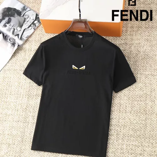 Cheap Fendi T-Shirts Short Sleeved For Men #1290301, $$38.00 USD On Fendi T-Shirts