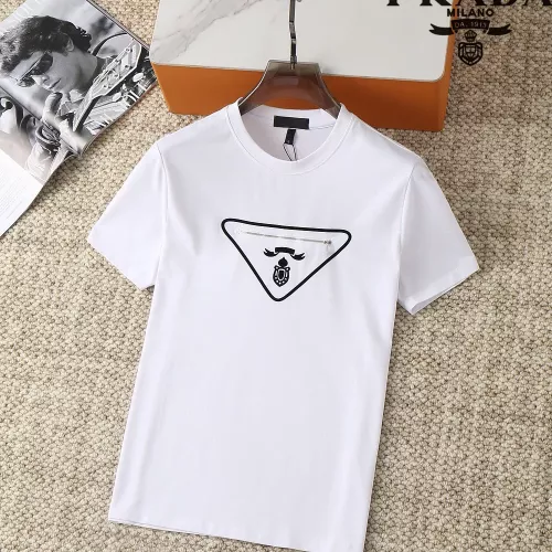 Cheap Prada T-Shirts Short Sleeved For Men #1290309, $$38.00 USD On Prada T-Shirts