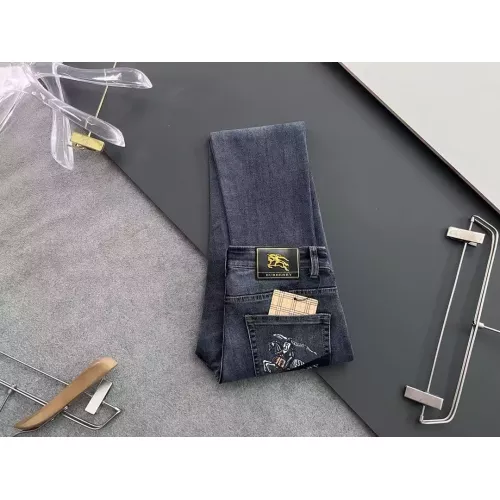 Replica Burberry Jeans For Men #1290347 $45.00 USD for Wholesale