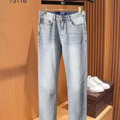 Replica Louis Vuitton LV Jeans For Men #1290354 $48.00 USD for Wholesale