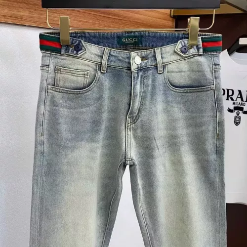 Replica Gucci Jeans For Men #1290364 $48.00 USD for Wholesale