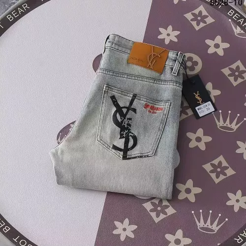 Cheap Yves Saint Laurent YSL Jeans For Men #1290373, $$48.00 USD On Yves Saint Laurent YSL Jeans