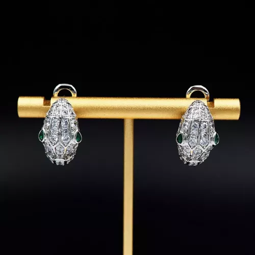 Replica Bvlgari Earrings For Women #1290548 $36.00 USD for Wholesale