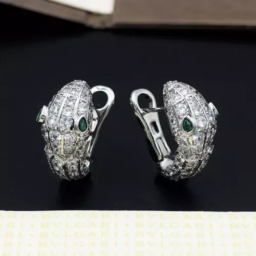 Replica Bvlgari Earrings For Women #1290548 $36.00 USD for Wholesale