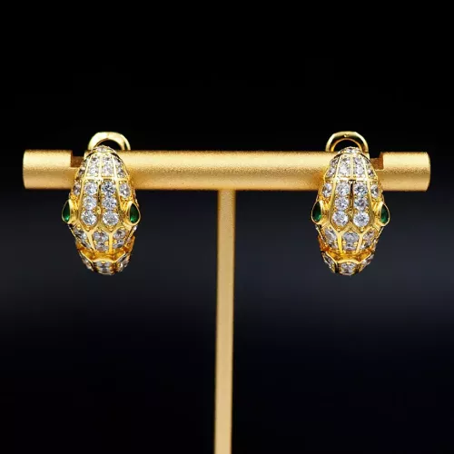 Replica Bvlgari Earrings For Women #1290549 $36.00 USD for Wholesale