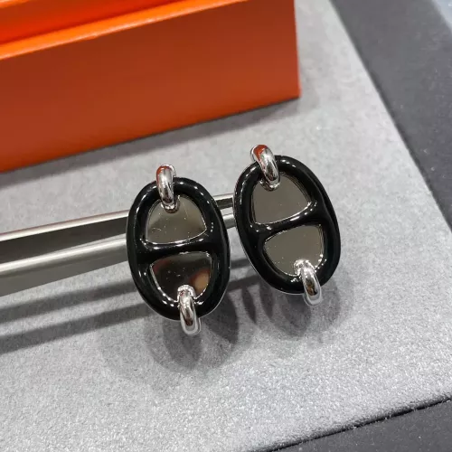 Replica Hermes Earrings For Women #1290615 $56.00 USD for Wholesale