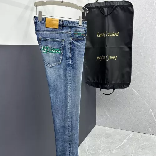 Replica Gucci Jeans For Men #1290644 $76.00 USD for Wholesale