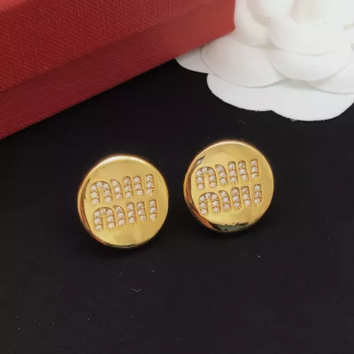 Replica MIU MIU Earrings For Women #1290813 $29.00 USD for Wholesale