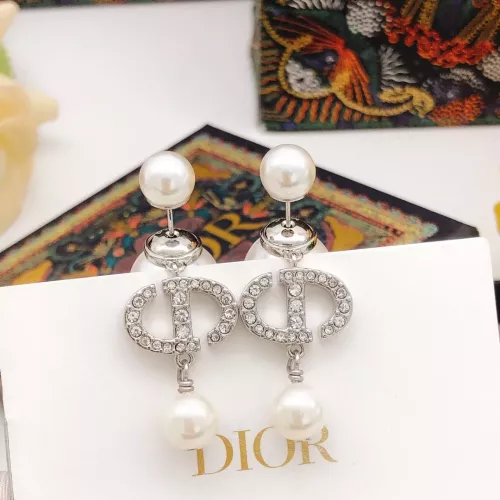 Replica Christian Dior Earrings For Women #1290843 $29.00 USD for Wholesale