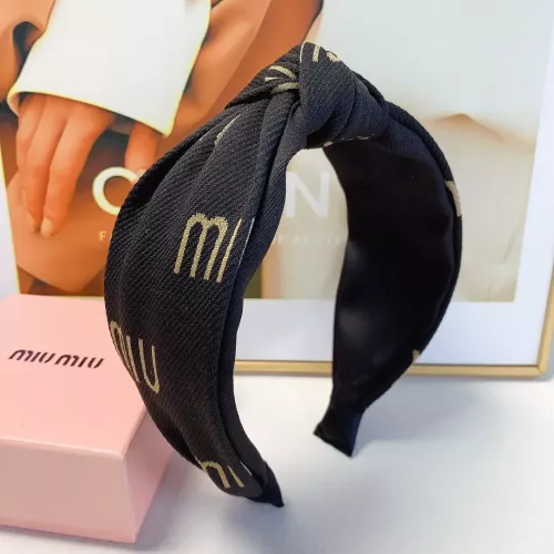 Replica MIU MIU Headband For Women #1290928 $27.00 USD for Wholesale