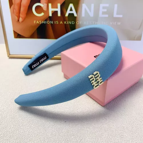 Replica MIU MIU Headband For Women #1290932 $27.00 USD for Wholesale