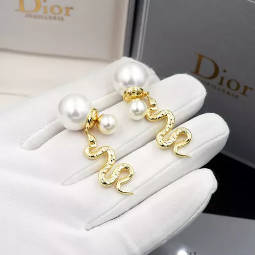 Replica Christian Dior Earrings For Women #1291057 $25.00 USD for Wholesale