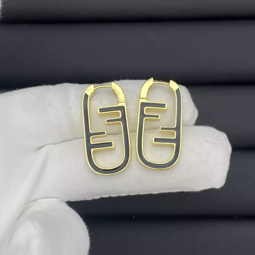 Cheap Fendi Earrings For Women #1291219, $$25.00 USD On Fendi Earrings