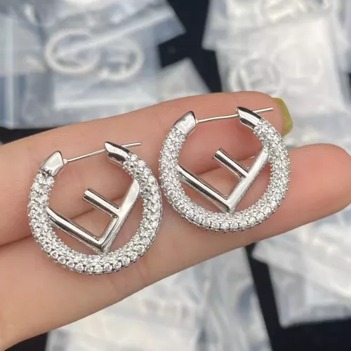 Cheap Fendi Earrings For Women #1291223, $$25.00 USD On Fendi Earrings