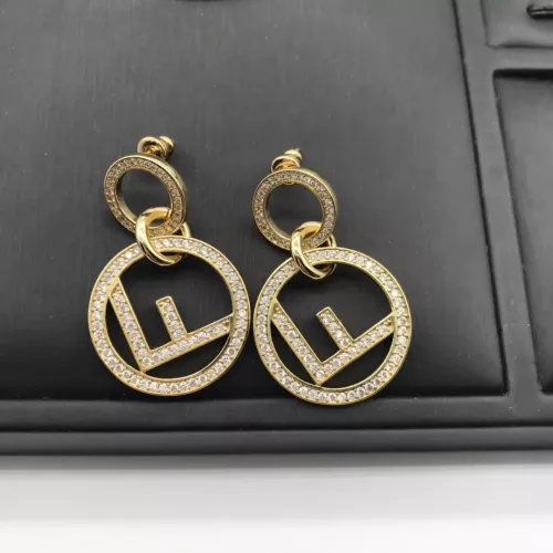 Cheap Fendi Earrings For Women #1291227, $$25.00 USD On Fendi Earrings