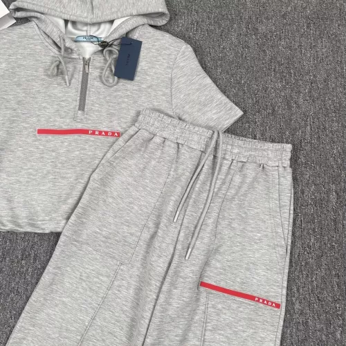 Replica Prada Tracksuits Short Sleeved For Women #1291521 $88.00 USD for Wholesale