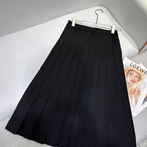 Replica MIU MIU Midi Skirt For Women #1291691 $80.00 USD for Wholesale