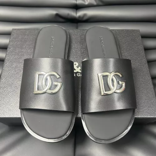 Cheap Dolce &amp; Gabbana D&amp;G Slippers For Men #1291707, $$68.00 USD On Dolce &amp; Gabbana D&amp;G Slippers