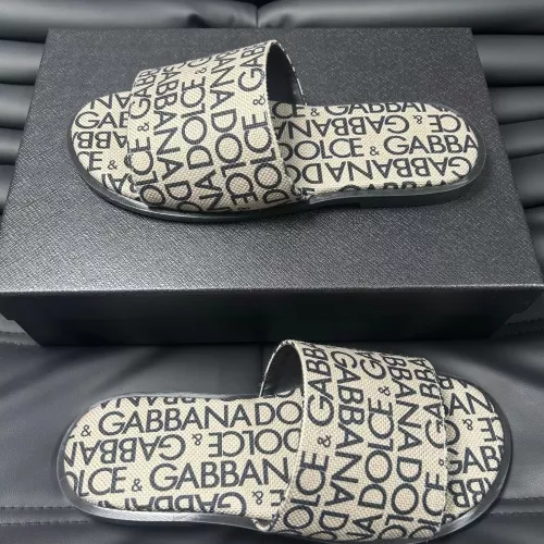 Replica Dolce & Gabbana D&G Slippers For Men #1291712 $68.00 USD for Wholesale