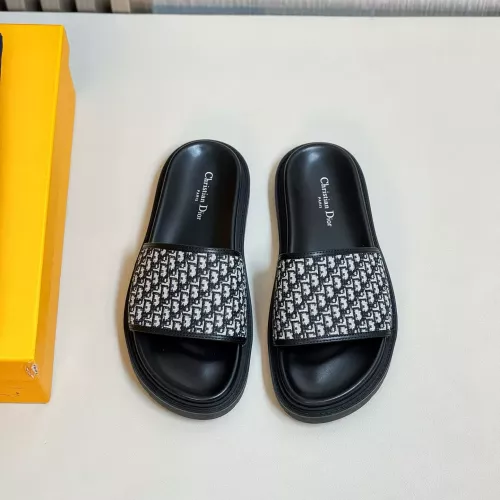 Replica Christian Dior Slippers For Men #1291779 $68.00 USD for Wholesale