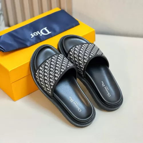 Replica Christian Dior Slippers For Men #1291779 $68.00 USD for Wholesale