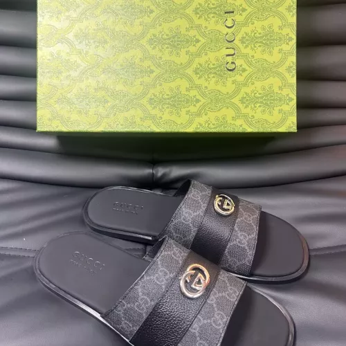 Replica Gucci Slippers For Men #1291792 $68.00 USD for Wholesale