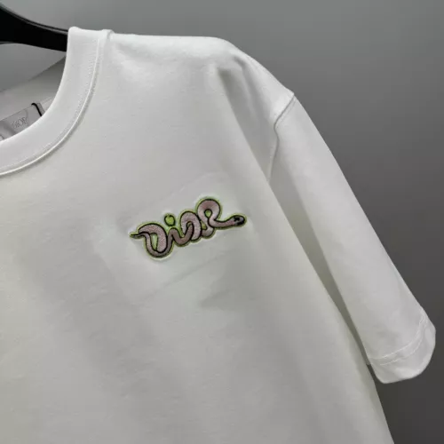 Replica Christian Dior T-Shirts Short Sleeved For Unisex #1291803 $42.00 USD for Wholesale