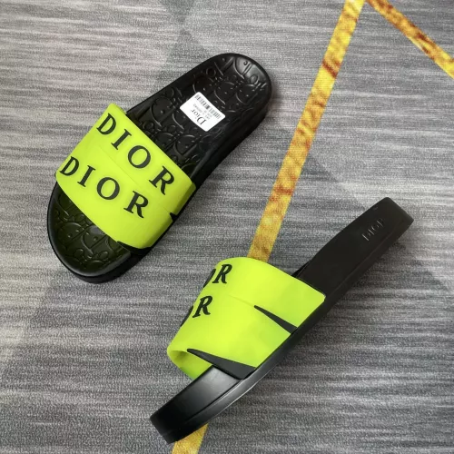 Replica Christian Dior Slippers For Men #1291810 $42.00 USD for Wholesale