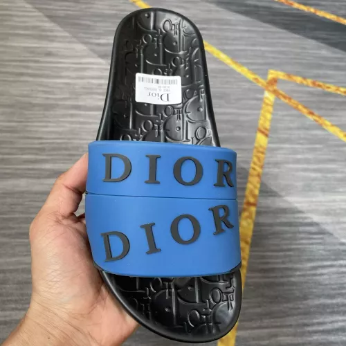 Replica Christian Dior Slippers For Men #1291812 $42.00 USD for Wholesale