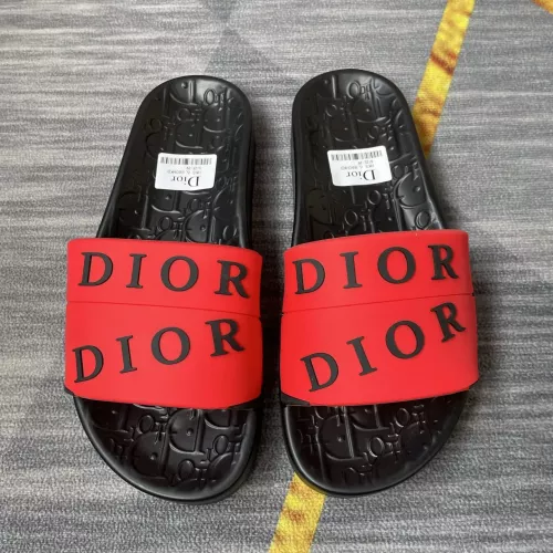 Replica Christian Dior Slippers For Men #1291814 $42.00 USD for Wholesale