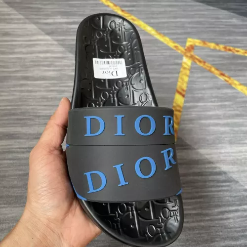 Replica Christian Dior Slippers For Men #1291816 $42.00 USD for Wholesale