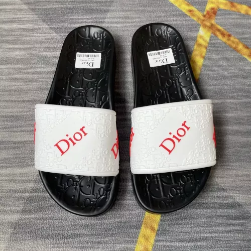 Replica Christian Dior Slippers For Men #1291825 $42.00 USD for Wholesale