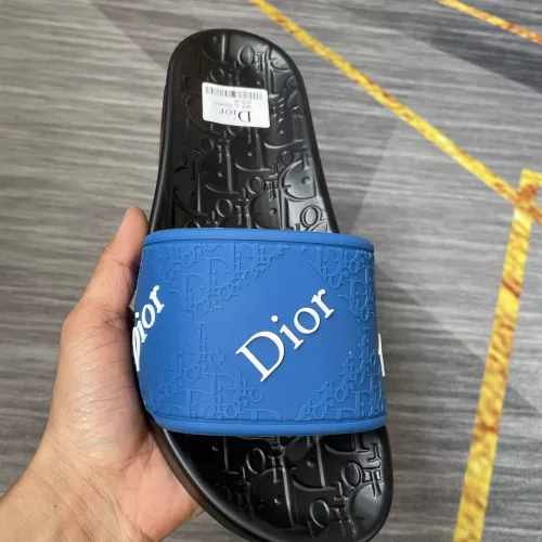 Replica Christian Dior Slippers For Men #1291833 $42.00 USD for Wholesale