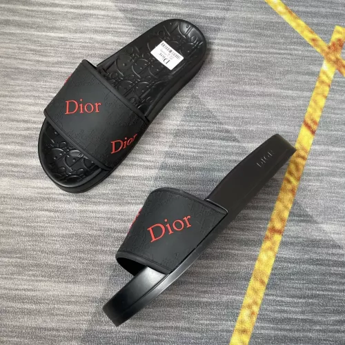 Replica Christian Dior Slippers For Men #1291844 $42.00 USD for Wholesale