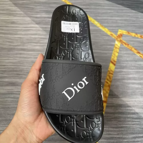 Replica Christian Dior Slippers For Men #1291846 $42.00 USD for Wholesale