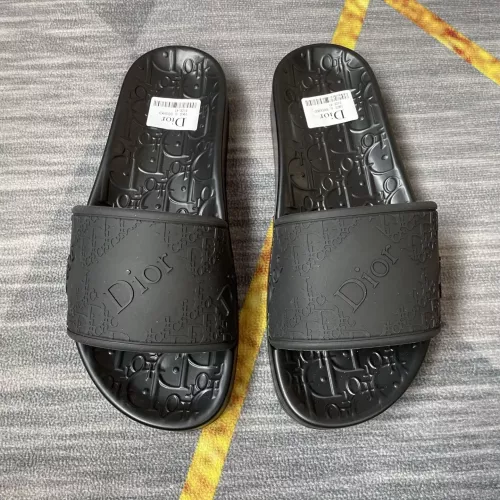 Replica Christian Dior Slippers For Men #1291853 $42.00 USD for Wholesale