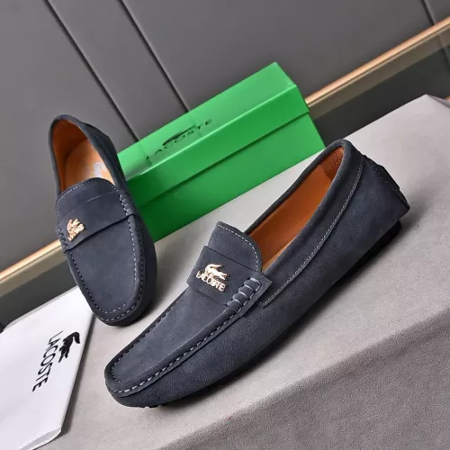 Replica Lacoste Leather Shoes For Men #1291869 $80.00 USD for Wholesale